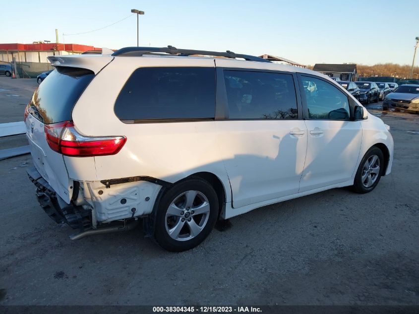 2018 TOYOTA SIENNA LE 8 PASSENGER - 5TDKZ3DC9JS933494