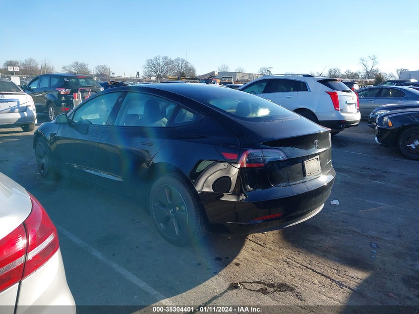 VIN 5YJ3E1EB3NF334806 2022 TESLA MODEL 3 LONG RANGE DUAL MOTOR ALL-WHEEL DRIVE