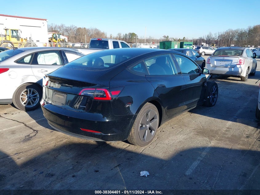 VIN 5YJ3E1EB3NF334806 2022 TESLA MODEL 3 LONG RANGE DUAL MOTOR ALL-WHEEL DRIVE