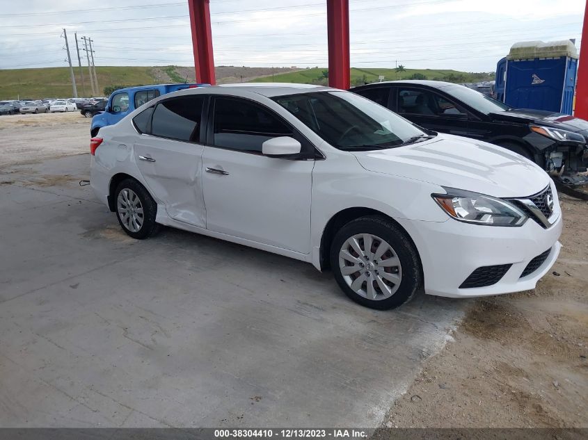 2019 NISSAN SENTRA S/SV/SR/SL - 3N1AB7AP0KY213349