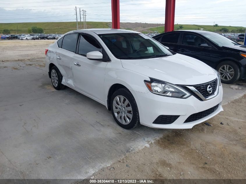 2019 NISSAN SENTRA S/SV/SR/SL - 3N1AB7AP0KY213349