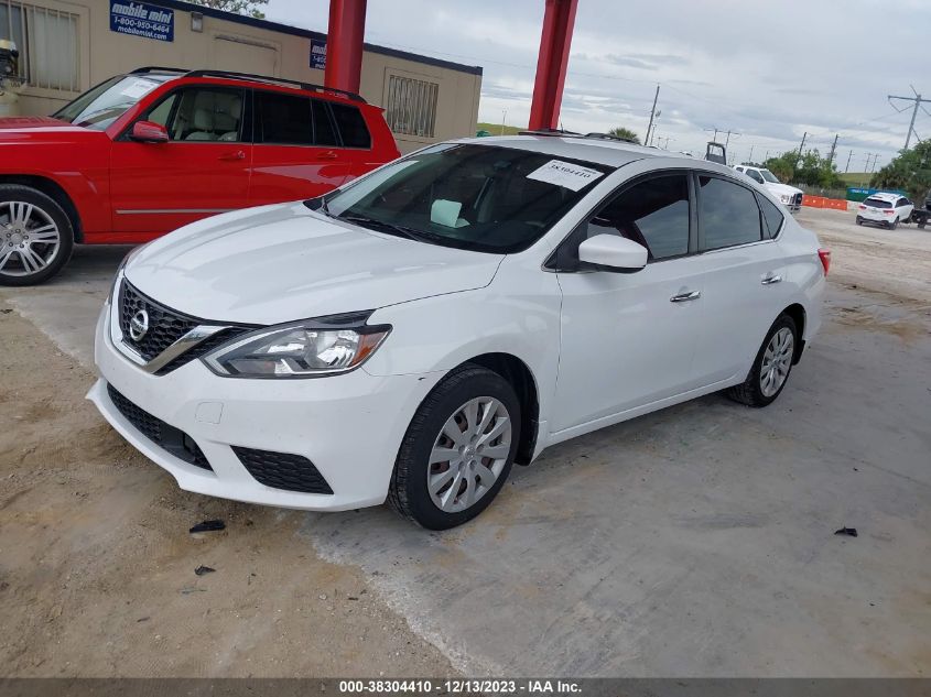 2019 NISSAN SENTRA S/SV/SR/SL - 3N1AB7AP0KY213349