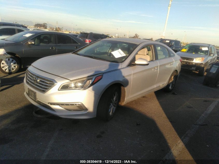 2015 HYUNDAI SONATA SE - 5NPE24AF7FH006786