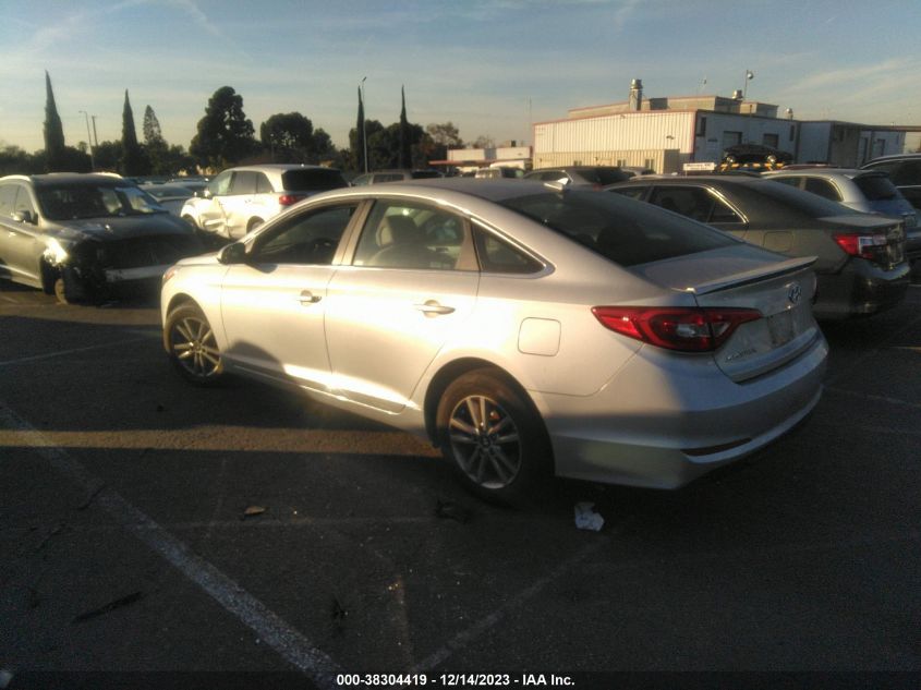 2015 HYUNDAI SONATA SE - 5NPE24AF7FH006786