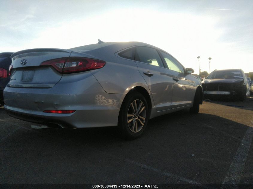 2015 HYUNDAI SONATA SE - 5NPE24AF7FH006786