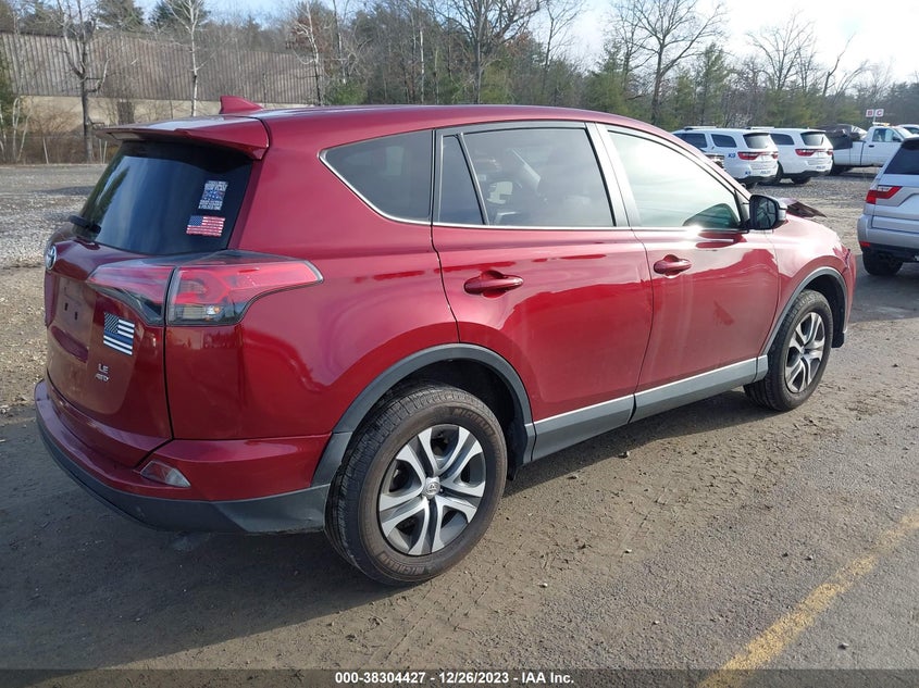 VIN JTMBFREV6JD229759 2018 TOYOTA RAV4 LE