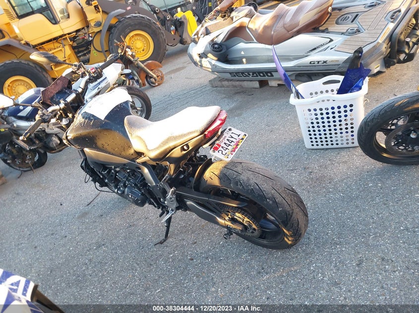 VIN JYARN71EXNA002198 2022 YAMAHA MT09