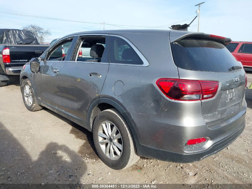 2019 KIA SORENTO 2.4L LX - 5XYPGDA37KG541943