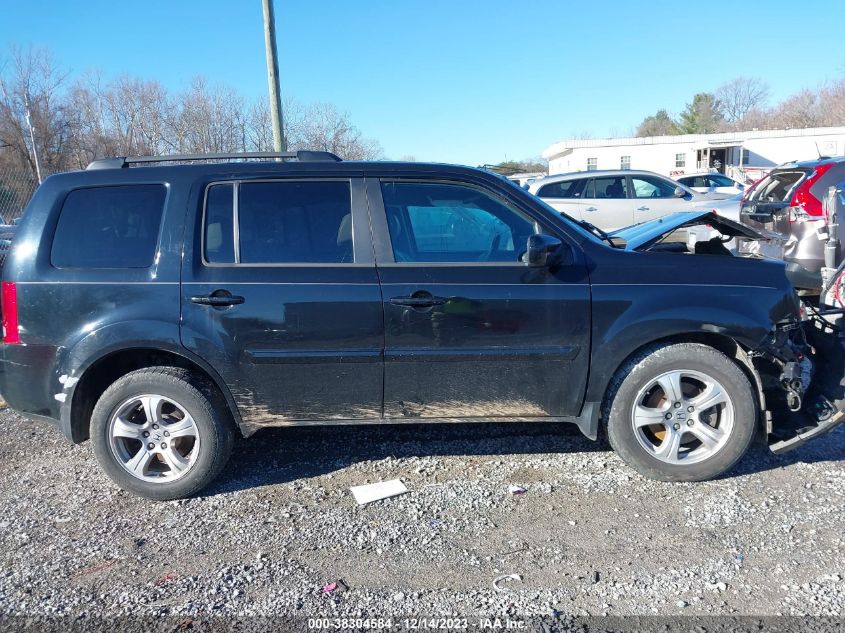 2013 HONDA PILOT EX-L - 5FNYF4H67DB009562