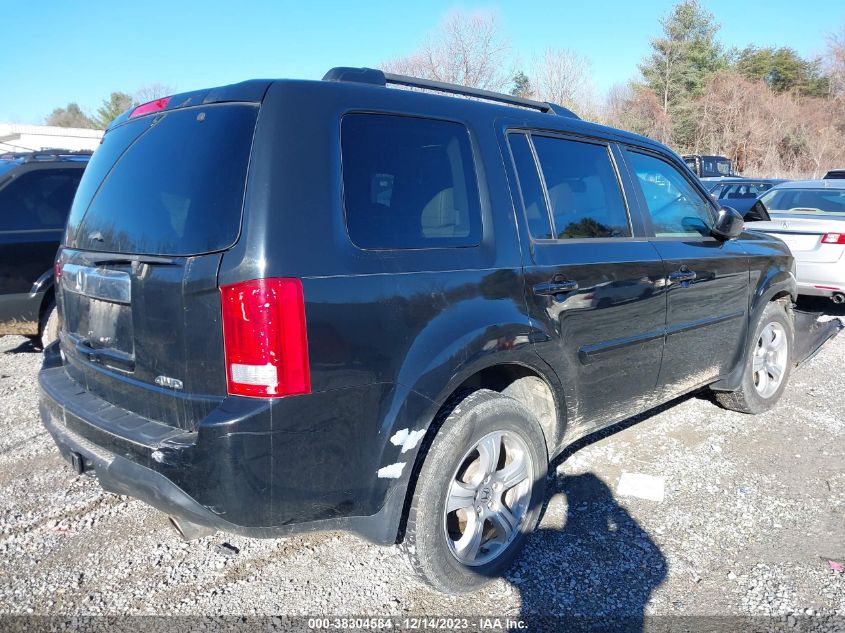2013 HONDA PILOT EX-L - 5FNYF4H67DB009562