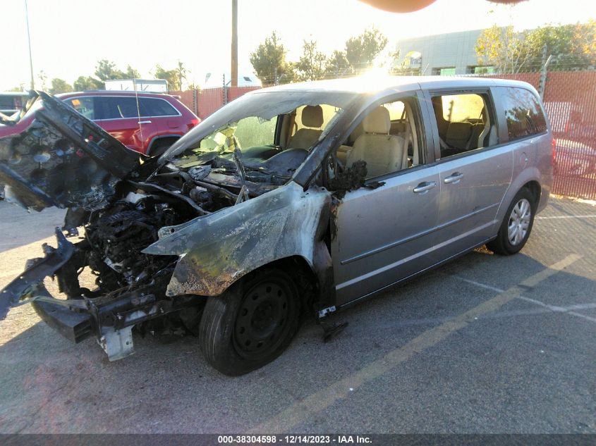 VIN 2C4RDGBG9ER116924 2014 DODGE GRAND CARAVAN no.2