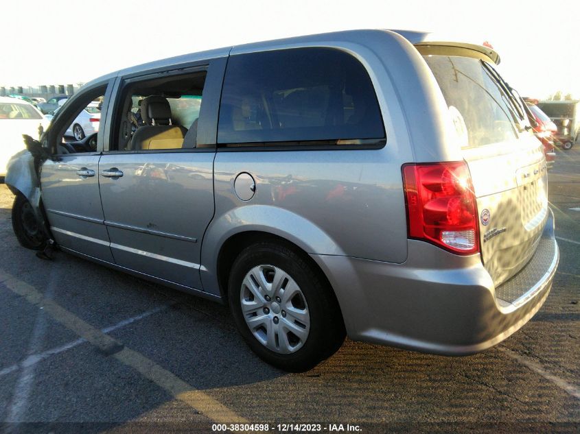2014 DODGE GRAND CARAVAN AVP/SE - 2C4RDGBG9ER116924