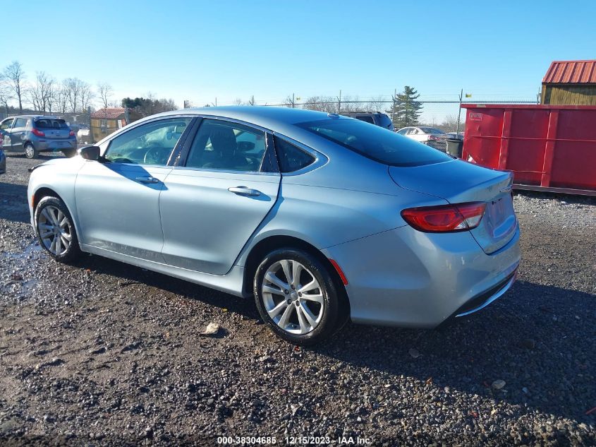 2015 CHRYSLER 200 LIMITED - 1C3CCCAB9FN637880