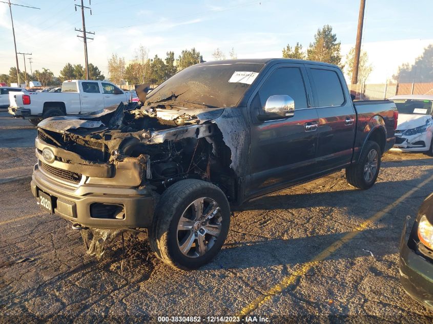 2018 FORD F-150 PLATINUM - 1FTEW1EG9JFB29286