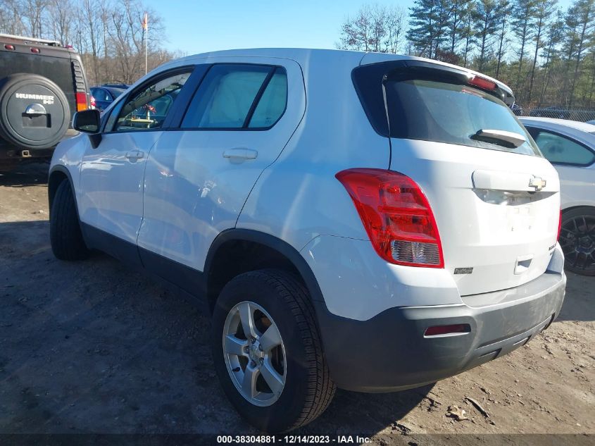 2016 CHEVROLET TRAX 1LS - 3GNCJNSB7GL242360