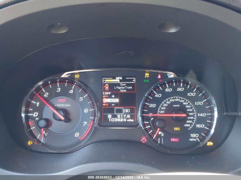 2018 SUBARU WRX STI - JF1VA2M67J9805459