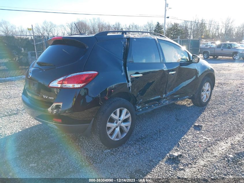 2013 NISSAN MURANO SV - JN8AZ1MW1DW323494