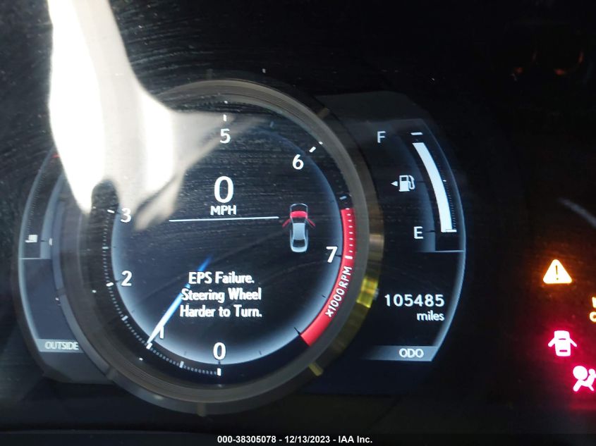 2015 LEXUS IS 250 - JTHBF1D28F5052222
