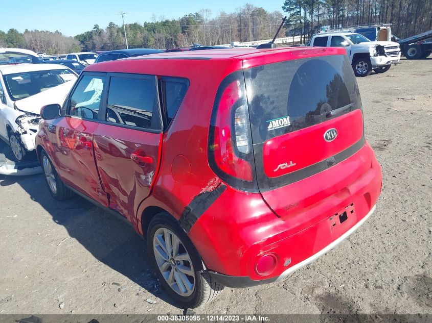 2019 KIA SOUL + - KNDJP3A54K7671516