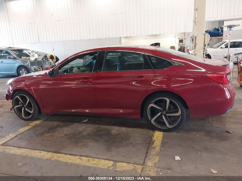 2021 HONDA ACCORD SPORT - 1HGCV1F39MA083614