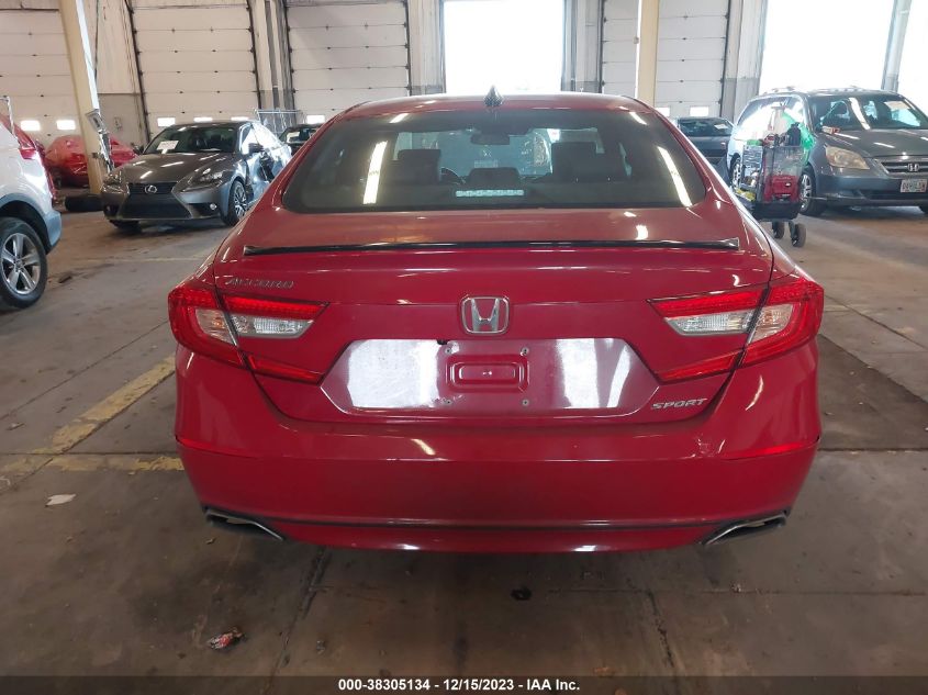 2021 HONDA ACCORD SPORT - 1HGCV1F39MA083614