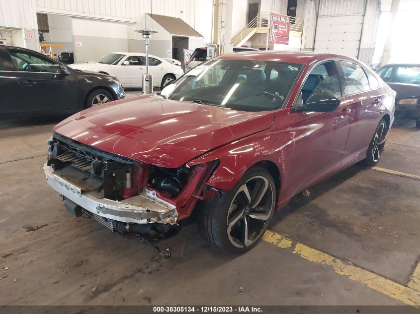 2021 HONDA ACCORD SPORT - 1HGCV1F39MA083614