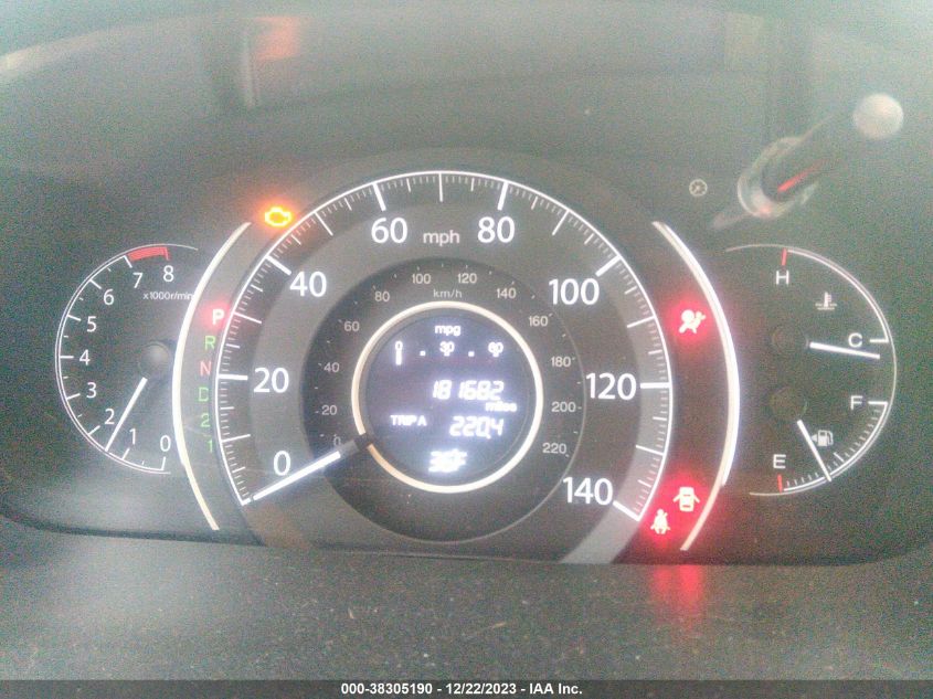 2013 HONDA CR-V EX-L - 5J6RM4H71DL080850