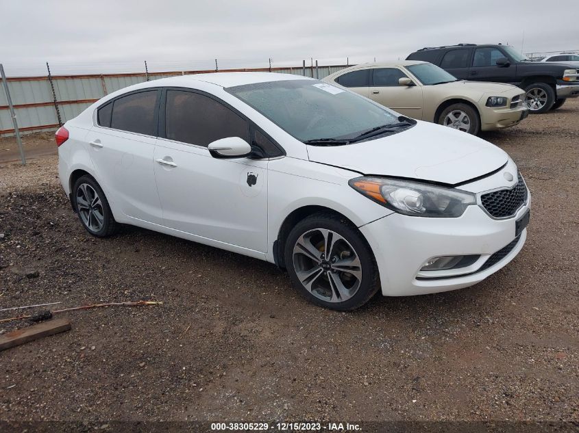2014 KIA FORTE EX - KNAFX4A83E5100831
