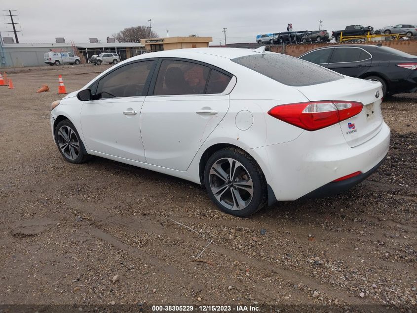 2014 KIA FORTE EX - KNAFX4A83E5100831