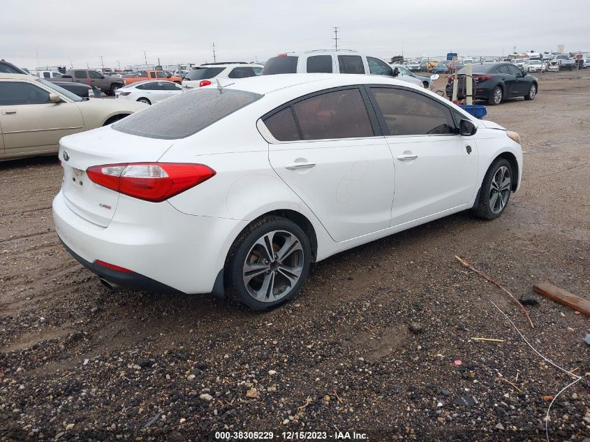 2014 KIA FORTE EX - KNAFX4A83E5100831