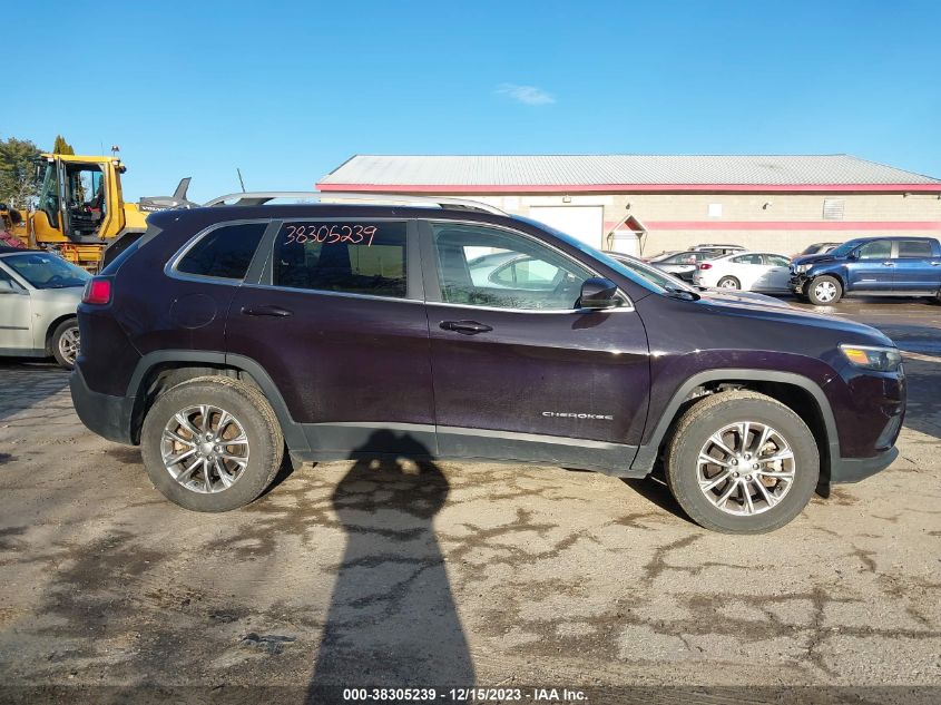 2021 JEEP CHEROKEE LATITUDE LUX 4X4 - 1C4PJMMX3MD205496
