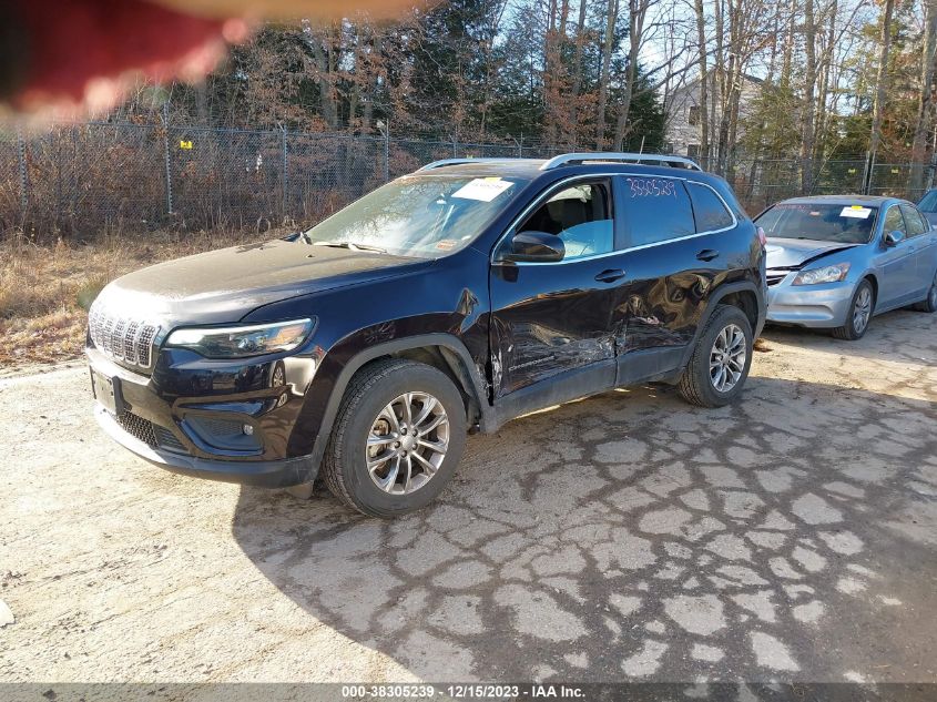 2021 JEEP CHEROKEE LATITUDE LUX 4X4 - 1C4PJMMX3MD205496