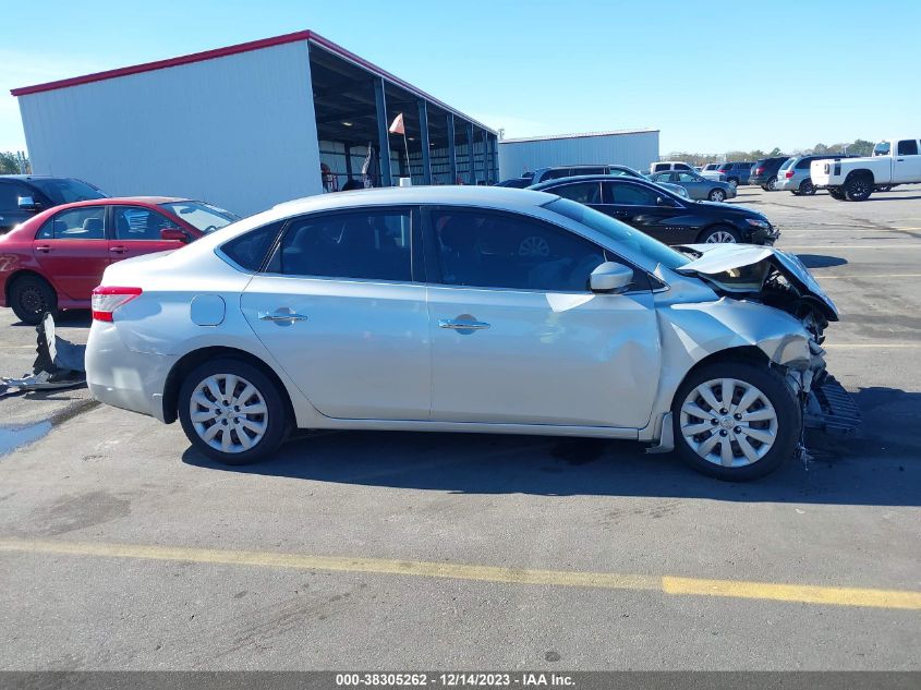 2013 NISSAN SENTRA SV - 1N4AB7AP2DN906152