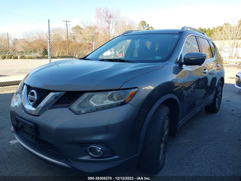2015 NISSAN ROGUE SL - 5N1AT2MT0FC765370