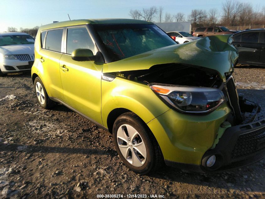2015 KIA SOUL - KNDJN2A22F7778995