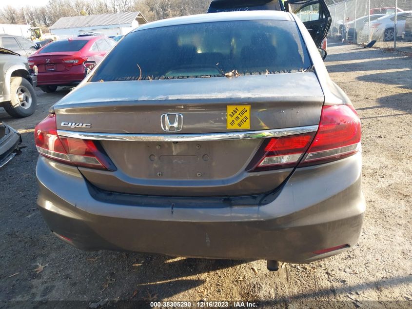 2HGFB2F99EH500765 | 2014 HONDA CIVIC