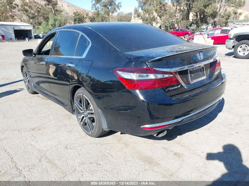 2016 HONDA ACCORD SPORT - 1HGCR2F58GA165205