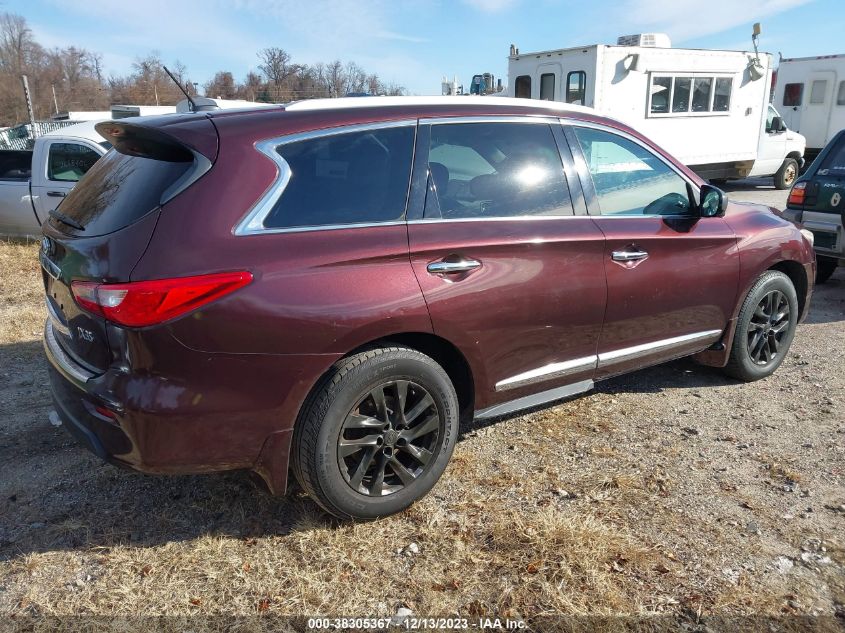 2013 INFINITI JX35 - 5N1AL0MM6DC318715