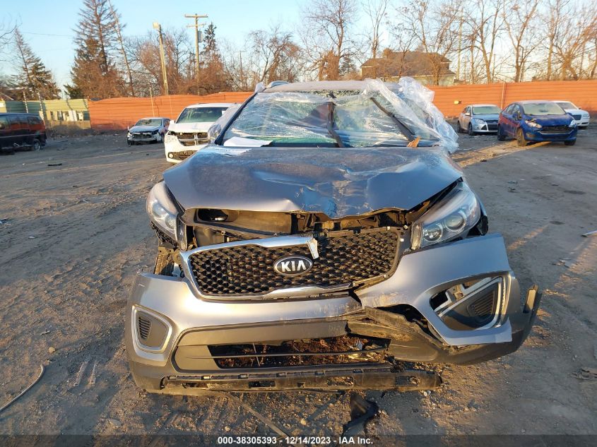 2016 KIA SORENTO 3.3L LX - 5XYPGDA56GG002206