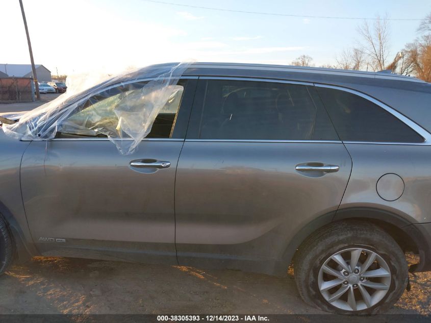 2016 KIA SORENTO 3.3L LX - 5XYPGDA56GG002206