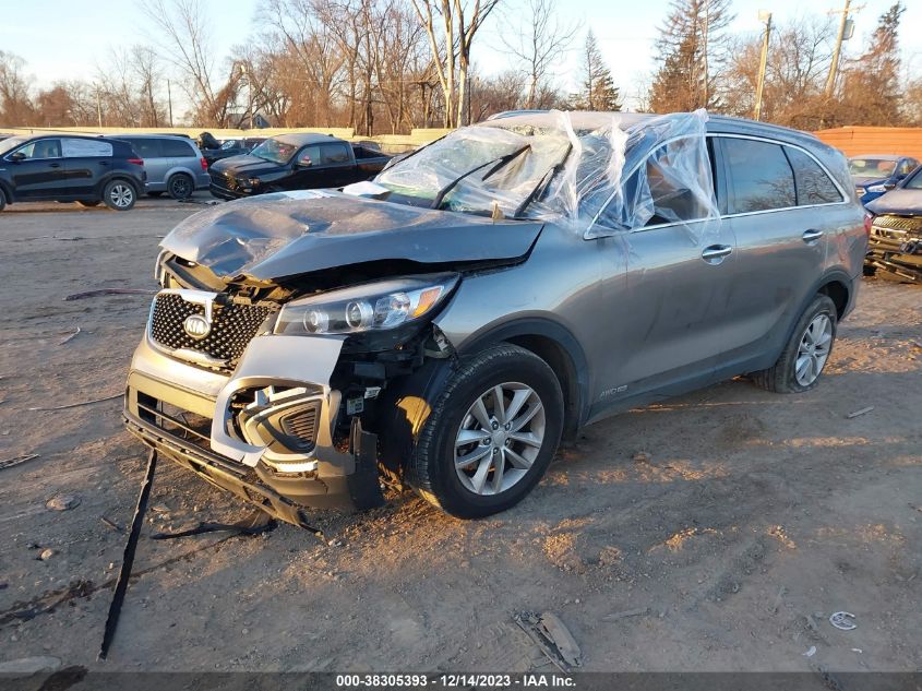 2016 KIA SORENTO 3.3L LX - 5XYPGDA56GG002206