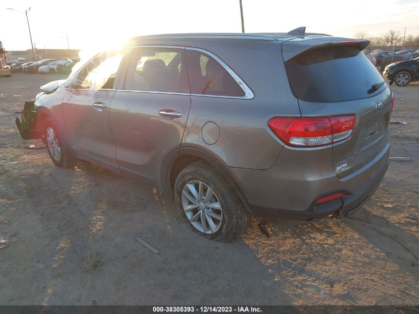 2016 KIA SORENTO 3.3L LX - 5XYPGDA56GG002206