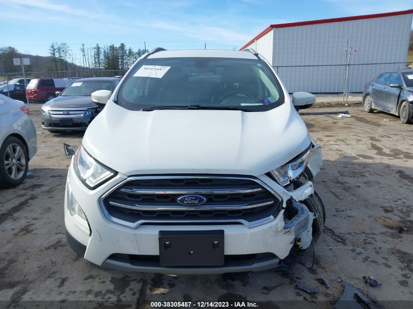 2019 FORD ECOSPORT TITANIUM - MAJ6S3KL2KC281982