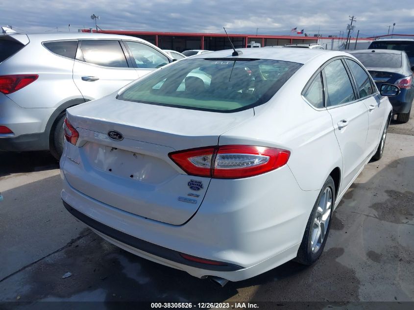 2014 FORD FUSION SE - 3FA6P0HD9ER377422