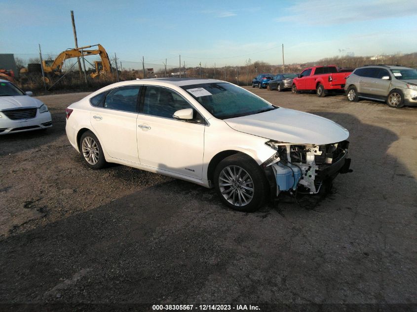4T1BD1EB0JU060833 TOYOTA AVALON HYBRID LIMITED 2018