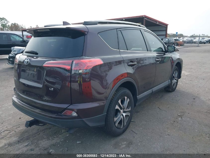 2018 TOYOTA RAV4 LE - 2T3ZFREVXJW496002
