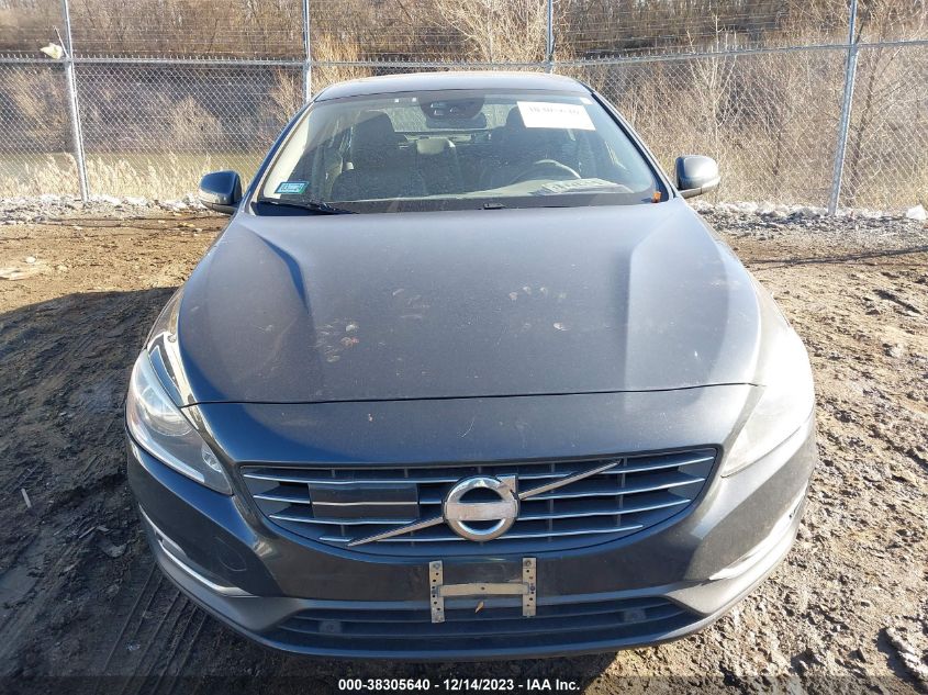2015 VOLVO S60 T5 PLATINUM - YV140MFD0F2302382