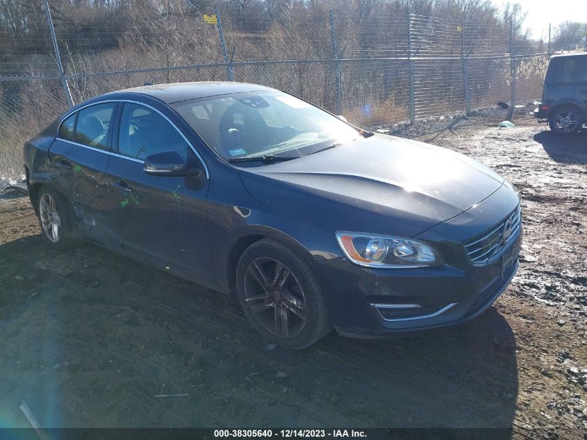 2015 VOLVO S60 T5 PLATINUM - YV140MFD0F2302382