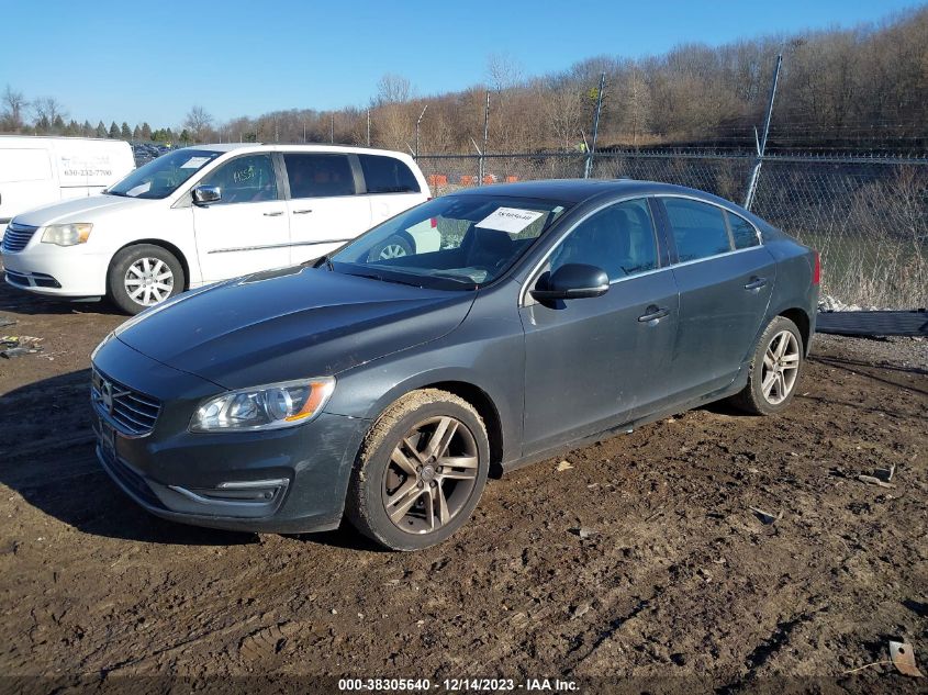 2015 VOLVO S60 T5 PLATINUM - YV140MFD0F2302382