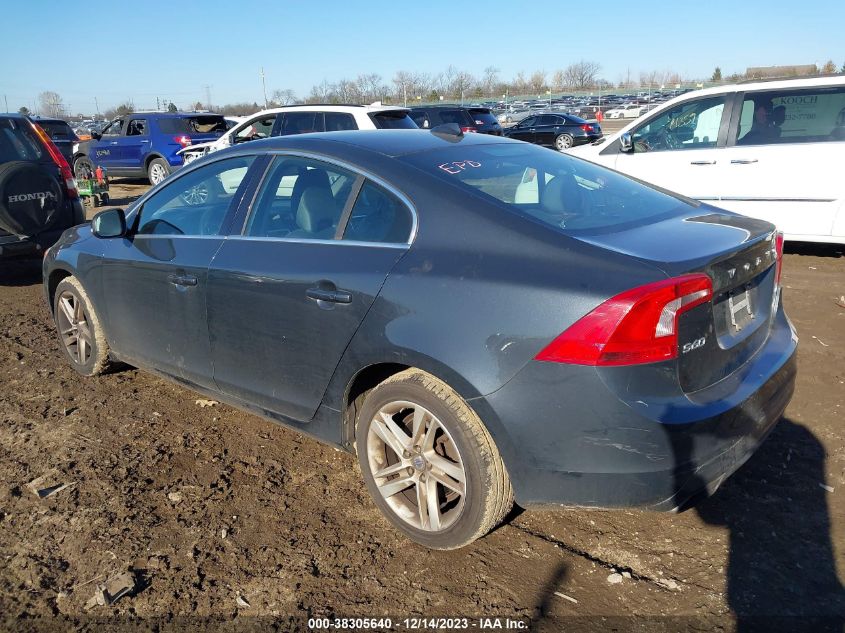 2015 VOLVO S60 T5 PLATINUM - YV140MFD0F2302382